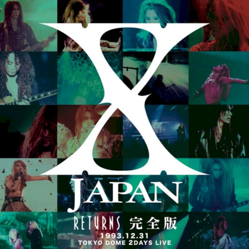 X Japan 的 X Japan Returns 完全版 1993.12.31 專輯 封面