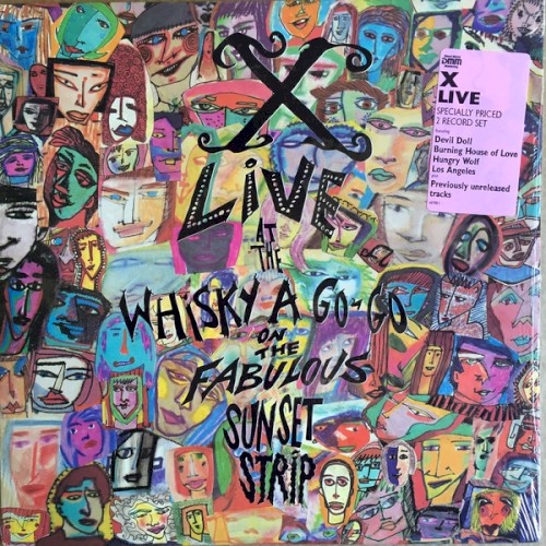 X 的 Live at the Whisky A Go‐Go on the Fabulous Sunset Strip 專輯 封面