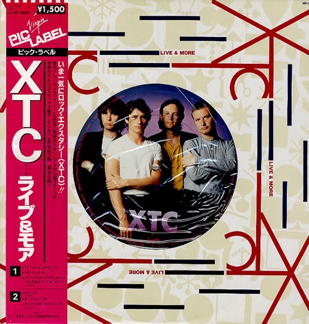 XTC 的 Live & More EP 封面