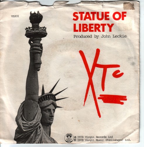 Pochette de Statue of Liberty par XTC (single)