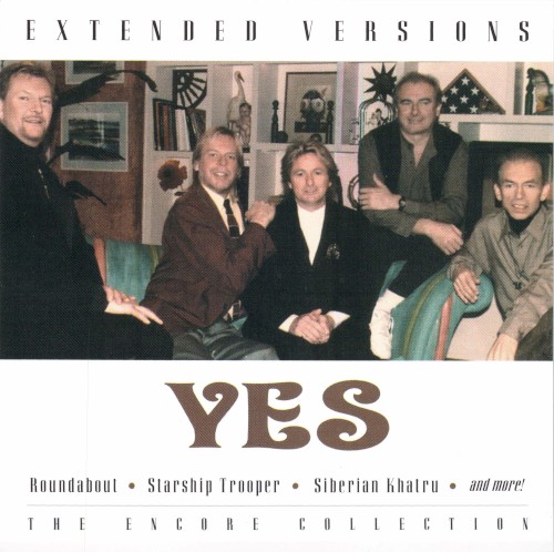 Extended Versions: The Encore Collection by Yes album cover art