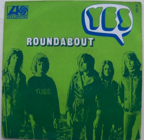 Roundabout by Yes single cover art
