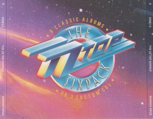 ZZ Top 的 The ZZ Top Sixpack 專輯 封面