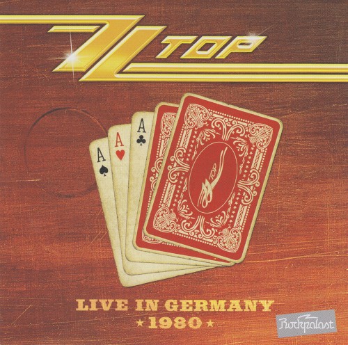 Portada del álbum Live in Germany 1980 de ZZ Top