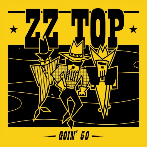 Portada del álbum Goin’ 50 de ZZ Top